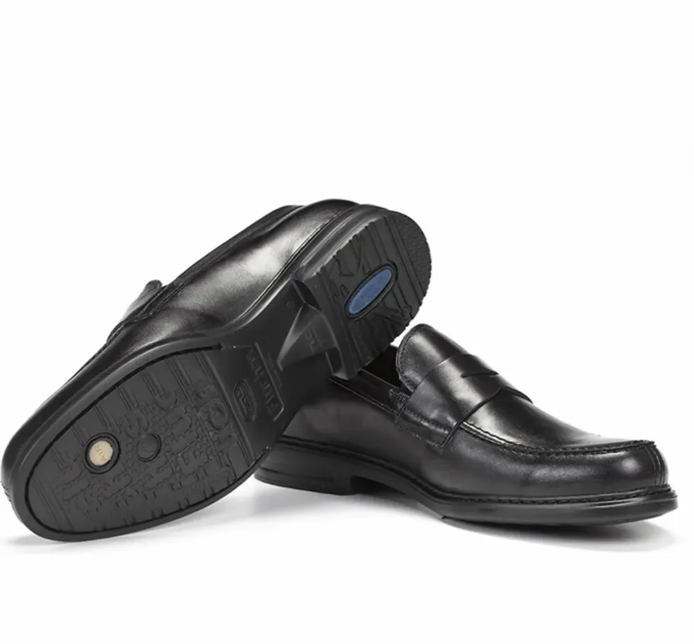 Fluchos Light|Calzado Vestir>SIMON 8721 Mocasín Negro