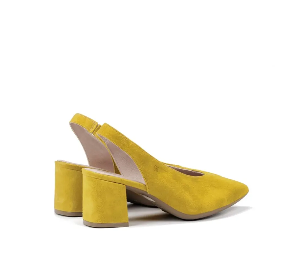 Fluchos Mujer>SOFI D7806 ZapatodeTacón Amarillo