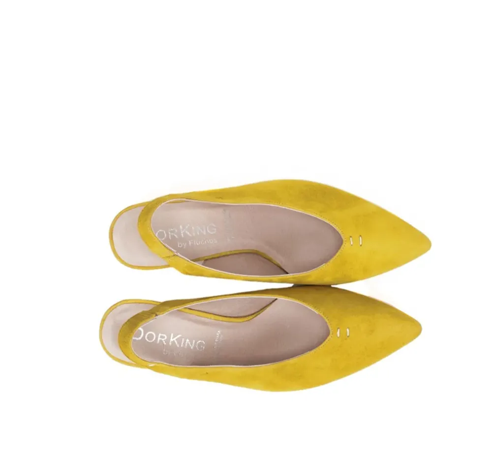 Fluchos Mujer>SOFI D7806 ZapatodeTacón Amarillo