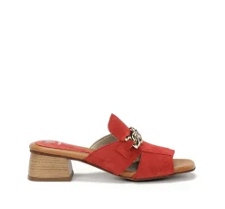 Fluchos Mujer>SORBES D9059 Sandalia Roja