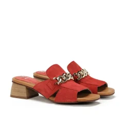 Fluchos Mujer>SORBES D9059 Sandalia Roja