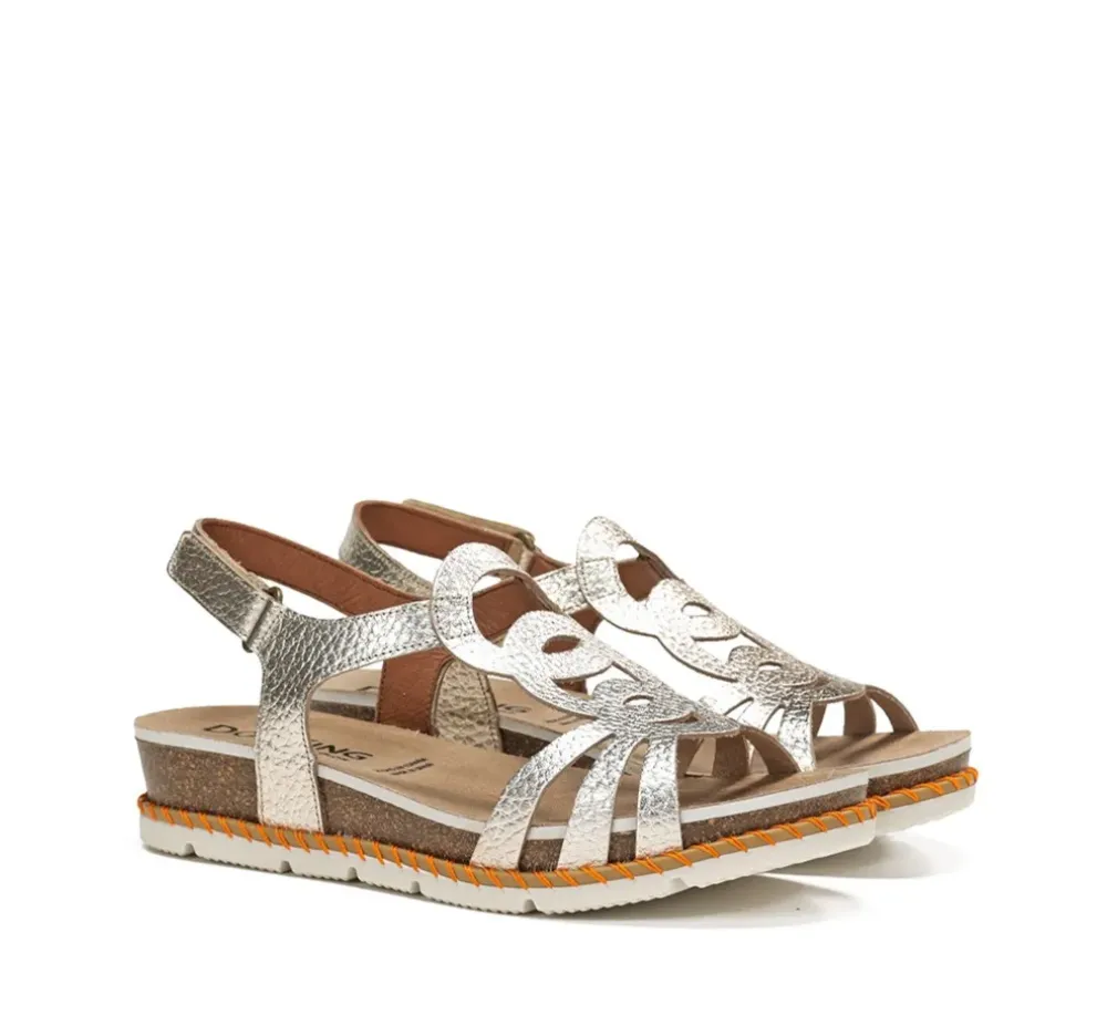 Fluchos Mujer>SPORT D9322 Sandalia Dorada