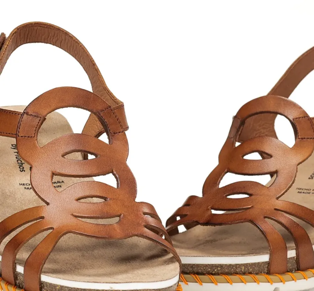 Fluchos Mujer>SPORT D9322 Sandalia Marrón