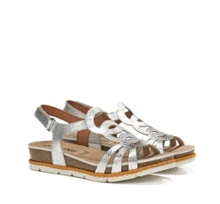 Fluchos Mujer>SPORT D9322 Sandalia Plata
