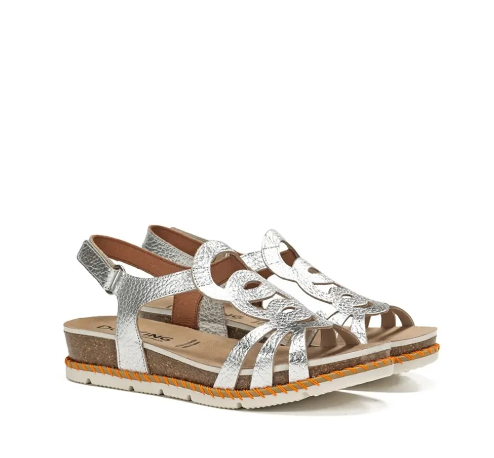 Fluchos Mujer>SPORT D9322 Sandalia Plata