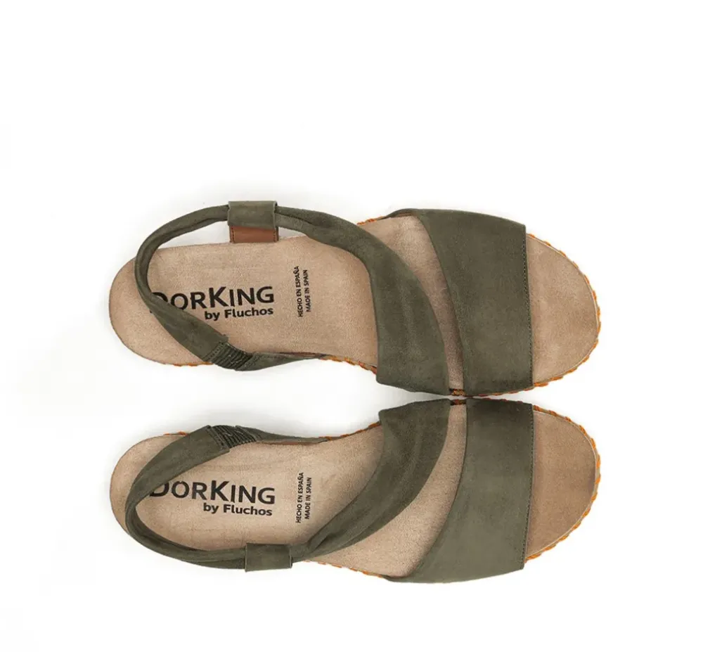Fluchos Mujer>SPORT D9324 Sandalia Verde