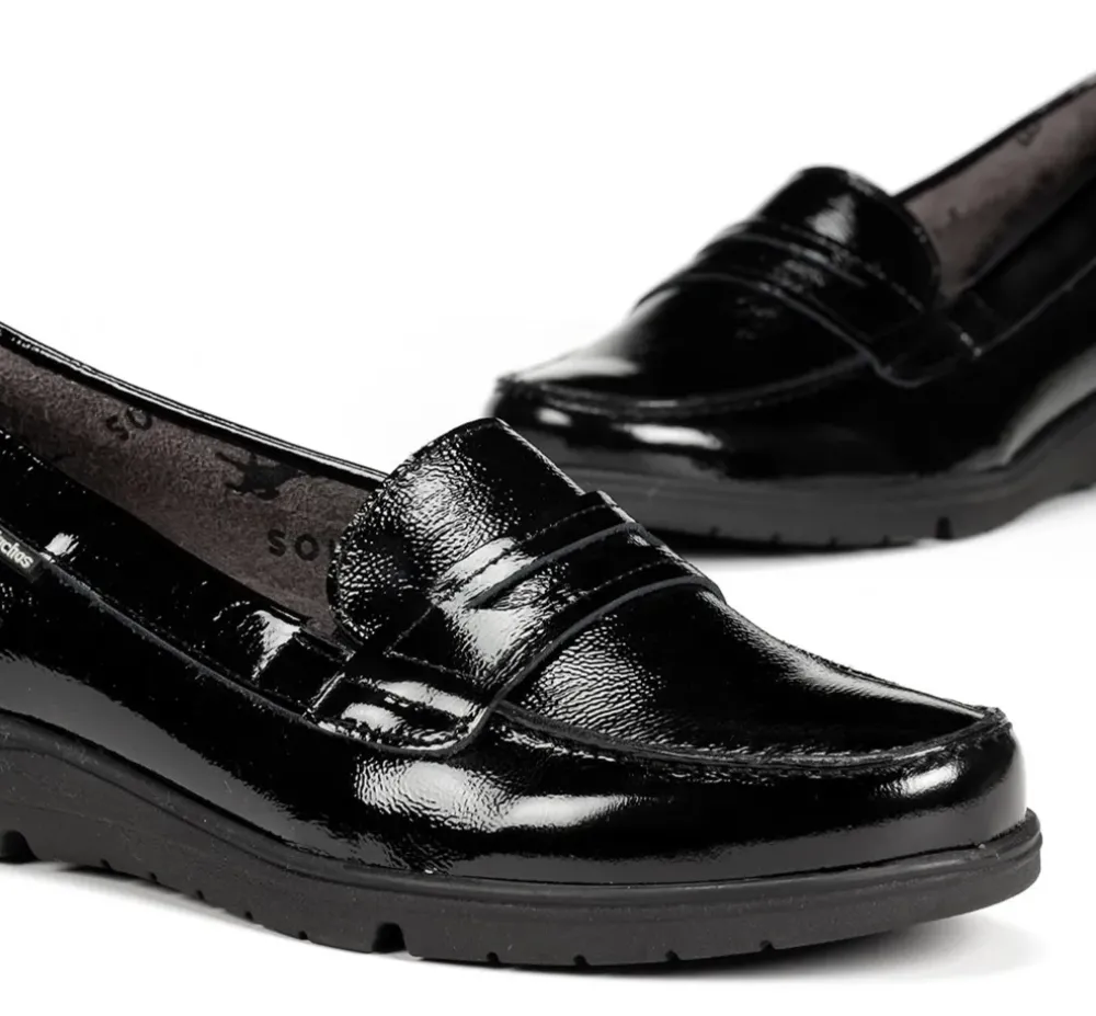 Fluchos Fluchos Femme|Calzado Casual>STYLL F1835 Mocasín Negro