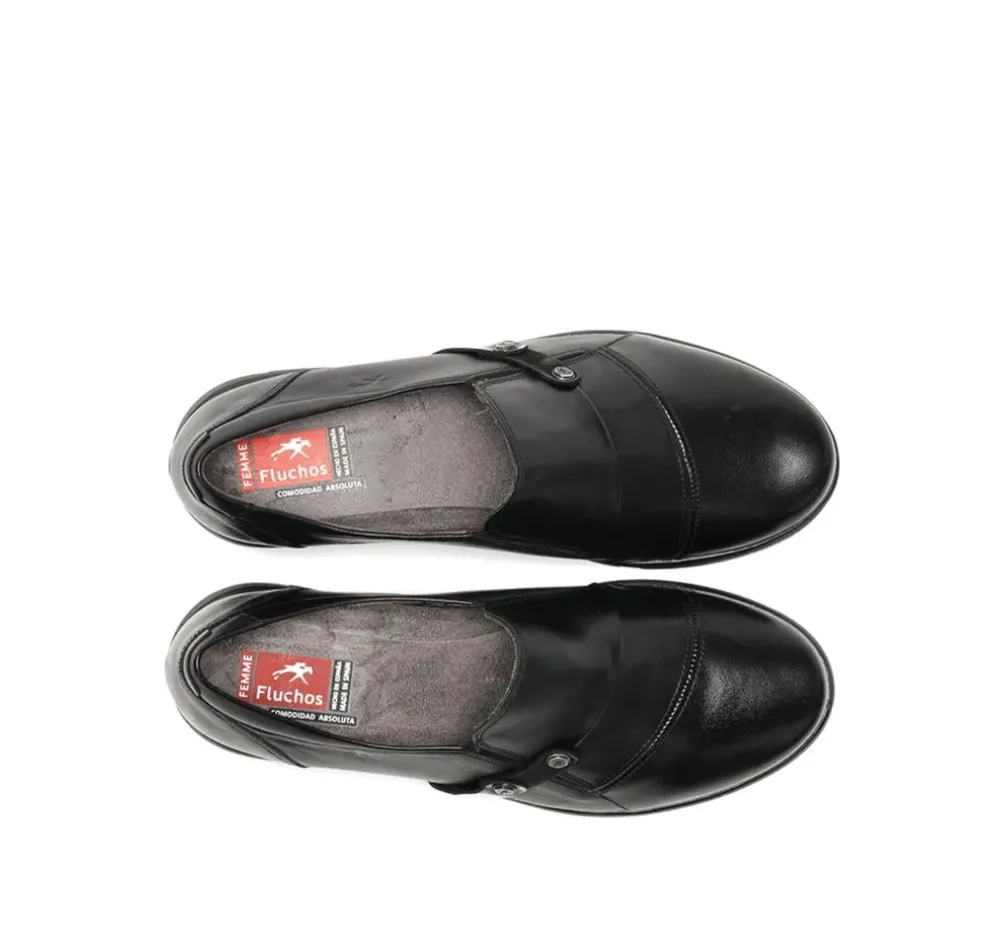 Fluchos Fluchos Femme|Calzado Casual>STYLL F1567 Zapato Negro