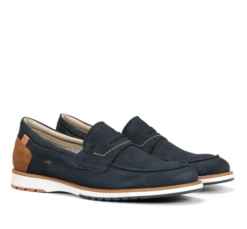 Fluchos Hombre>TAYLOR F1980 Mocasín Azul