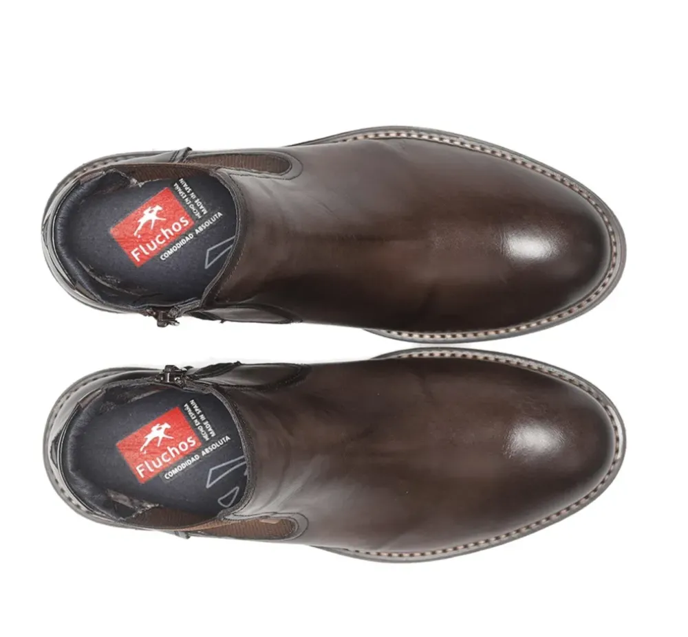Fluchos Calzado Casual|Botines>TERRY F1343 Botín Marrón