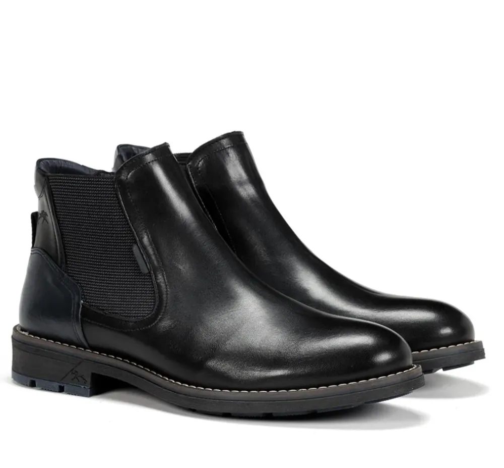 Fluchos Botines|Calzado Casual>TERRY F1343 Botín Negro