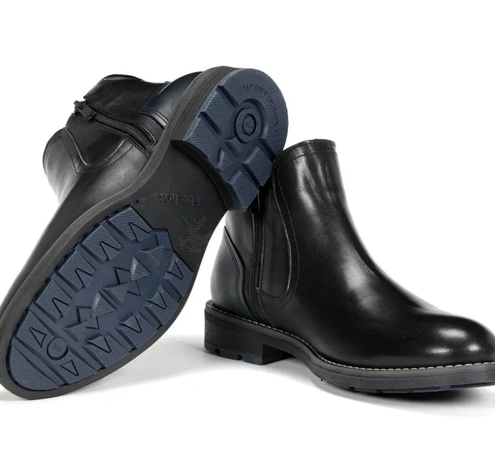 Fluchos Botines|Calzado Casual>TERRY F1343 Botín Negro