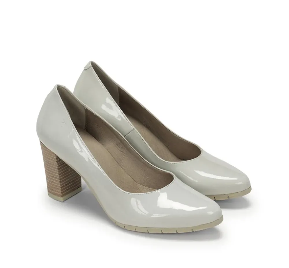 Fluchos Mujer>TIAN D8739 Zapato de Tacón Blanco