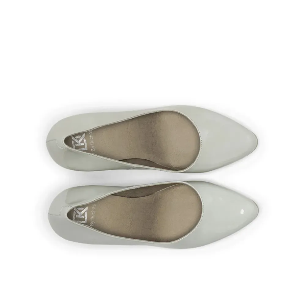 Fluchos Mujer>TIAN D8739 Zapato de Tacón Blanco