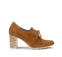 Fluchos Mujer>TIAN D8738 ZapatodeTacón Marrón
