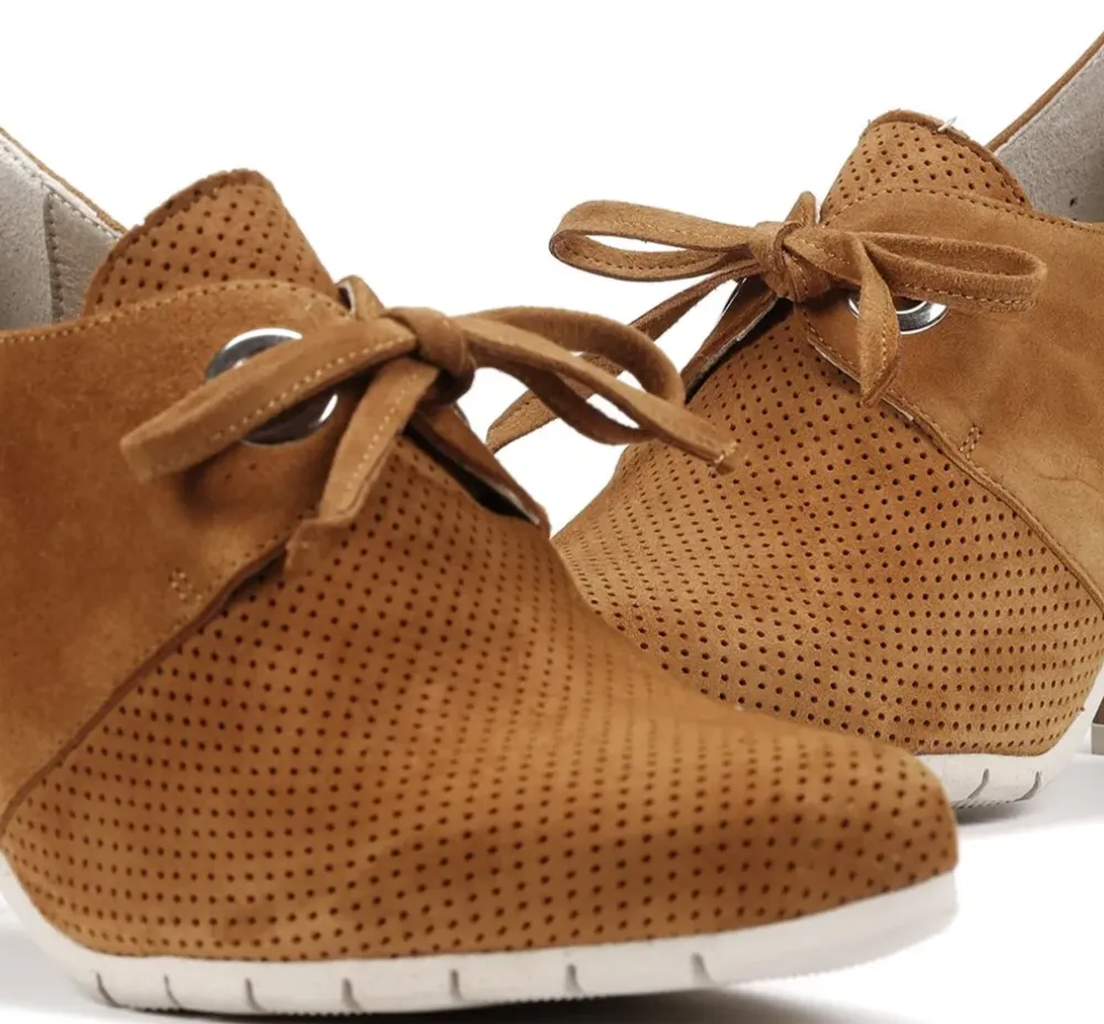 Fluchos Mujer>TIAN D8738 ZapatodeTacón Marrón