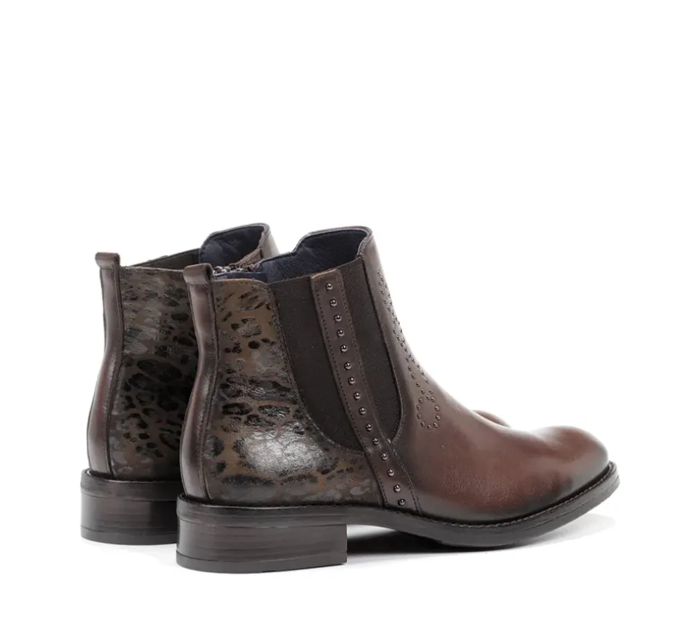 Fluchos Mujer>TIERRA D8259 Botín Marrón