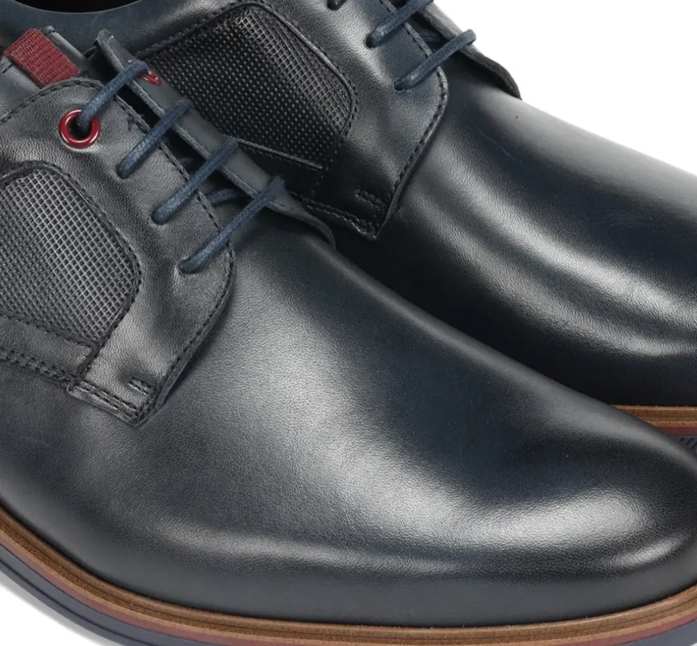 Fluchos Calzado Vestir|Zapatos>TRISTAN F1857 Zapato Azul
