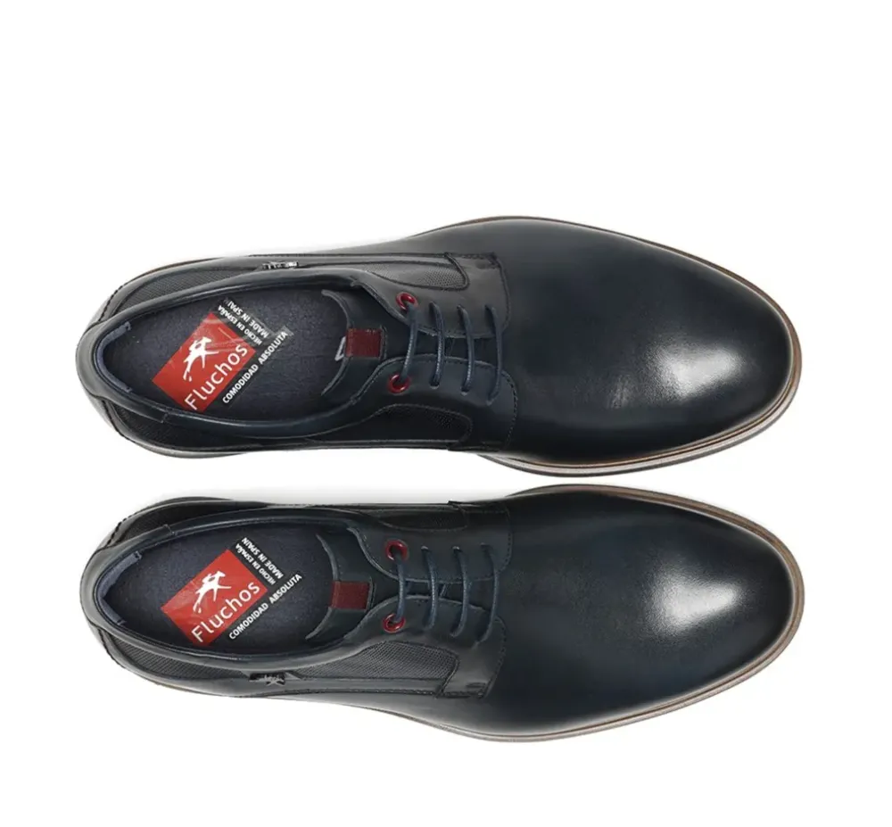 Fluchos Calzado Vestir|Zapatos>TRISTAN F1857 Zapato Azul