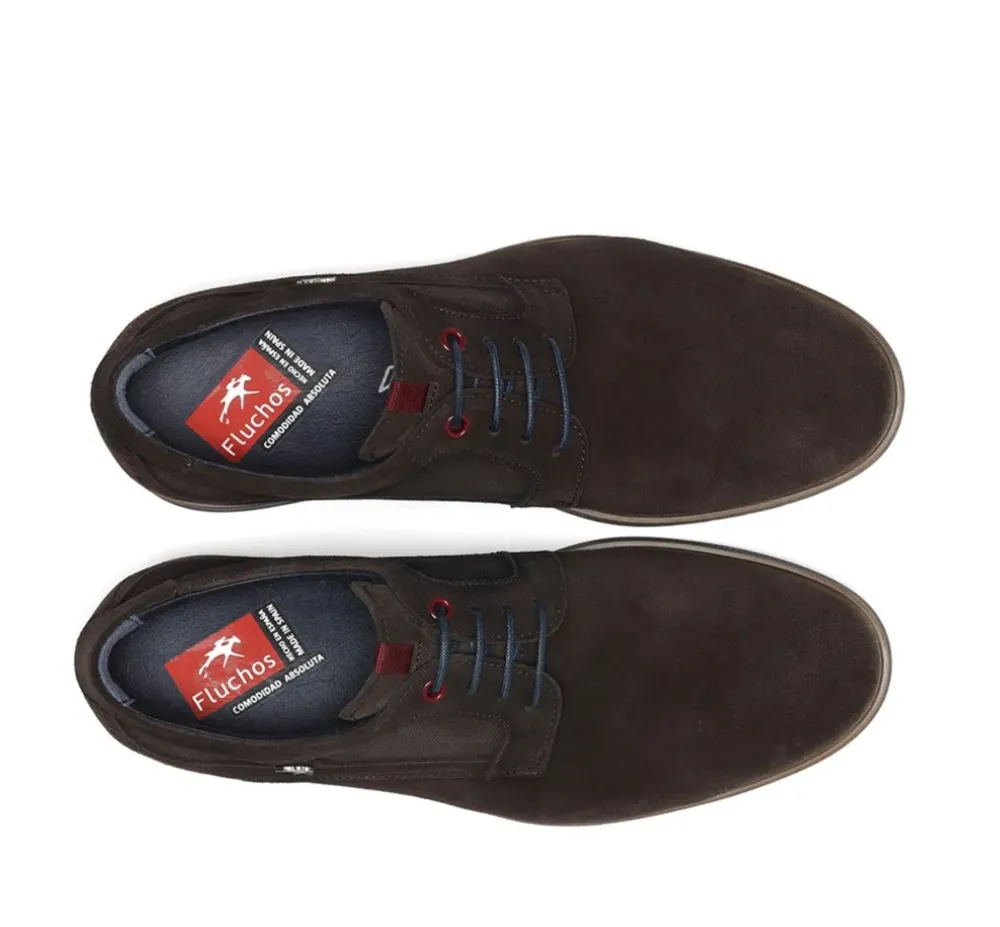 Fluchos Hombre>TRISTAN F1857 Zapato Marrón