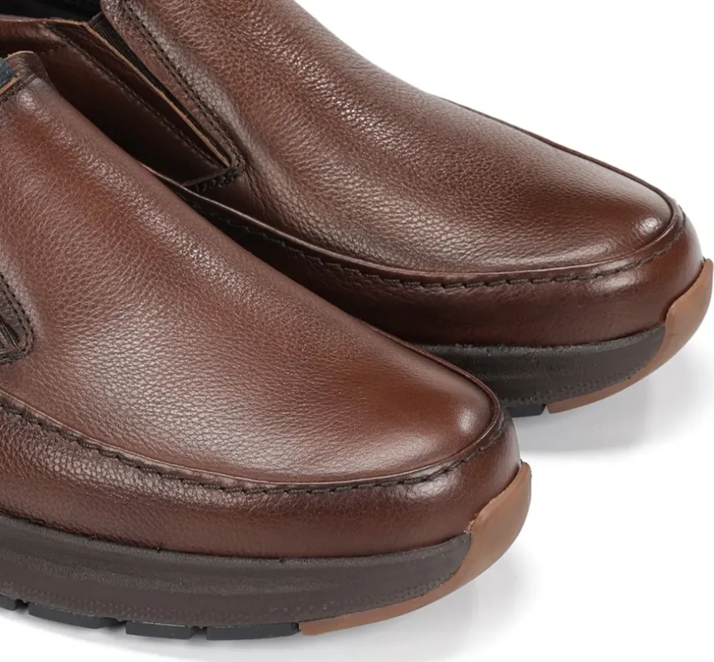 Fluchos Impermeable|Calzado Casual>TRITON F2064 Slip On Marrón