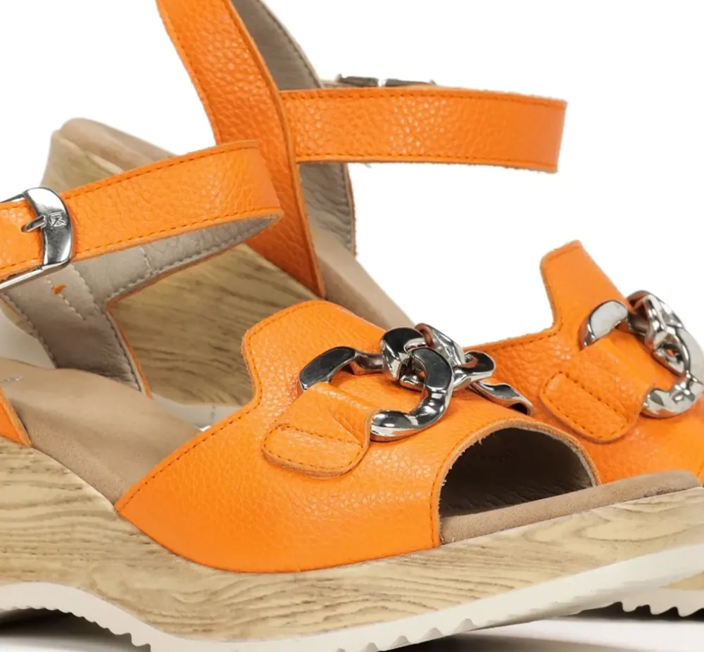 Fluchos Mujer>UBARI D9034 Sandalia Naranja