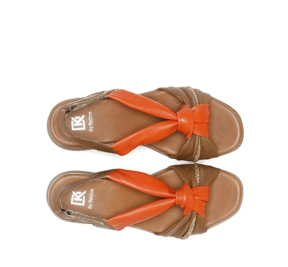 Fluchos Mujer>UBARI D8714 Sandalia Naranja