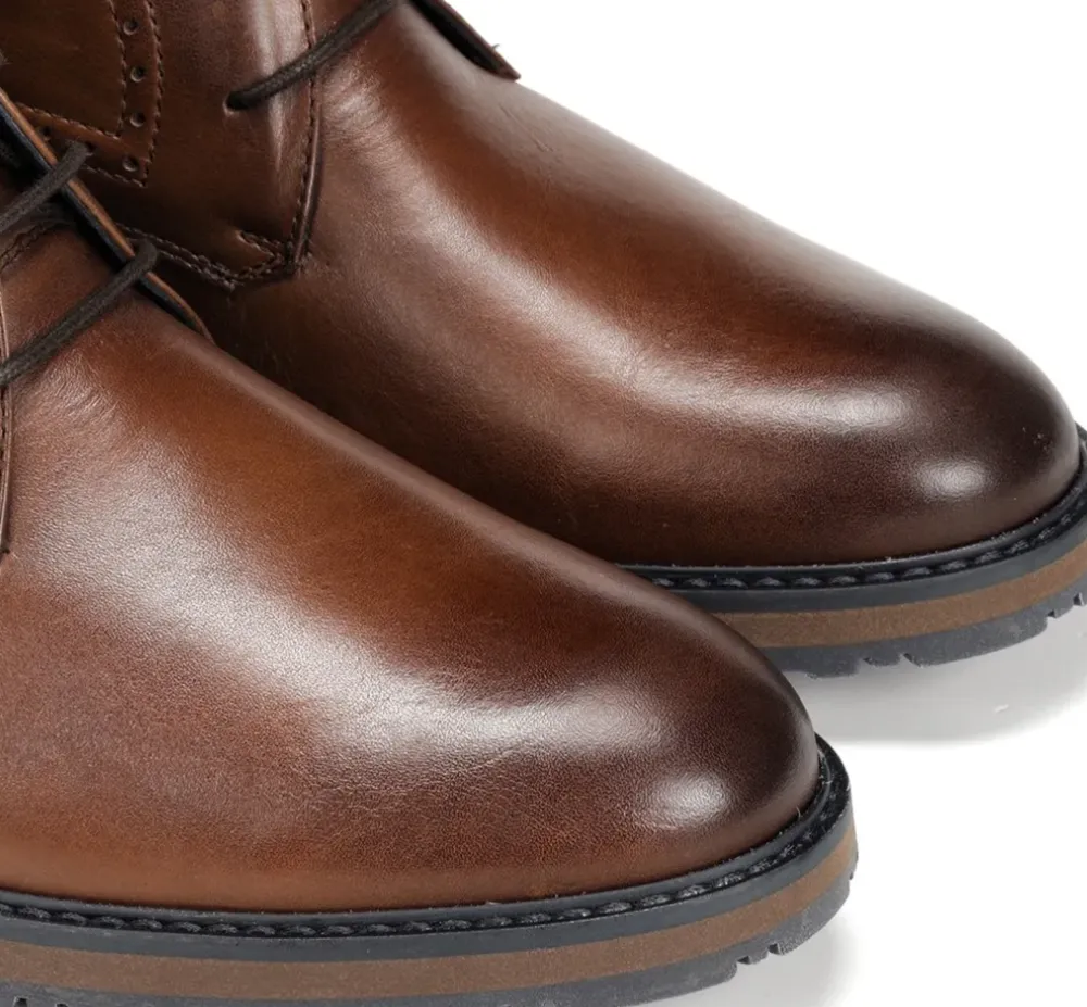 Fluchos Calzado Vestir|Botines>ULRICH F1868 Botín Marrón
