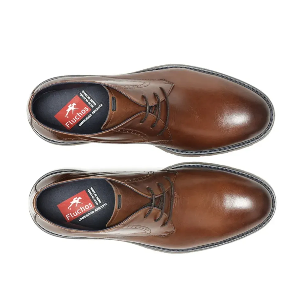 Fluchos Calzado Vestir|Botines>ULRICH F1868 Botín Marrón