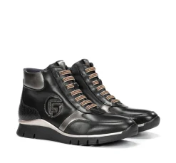 Fluchos Fluchos Femme|Botines>UNION F2077 Botín Negro