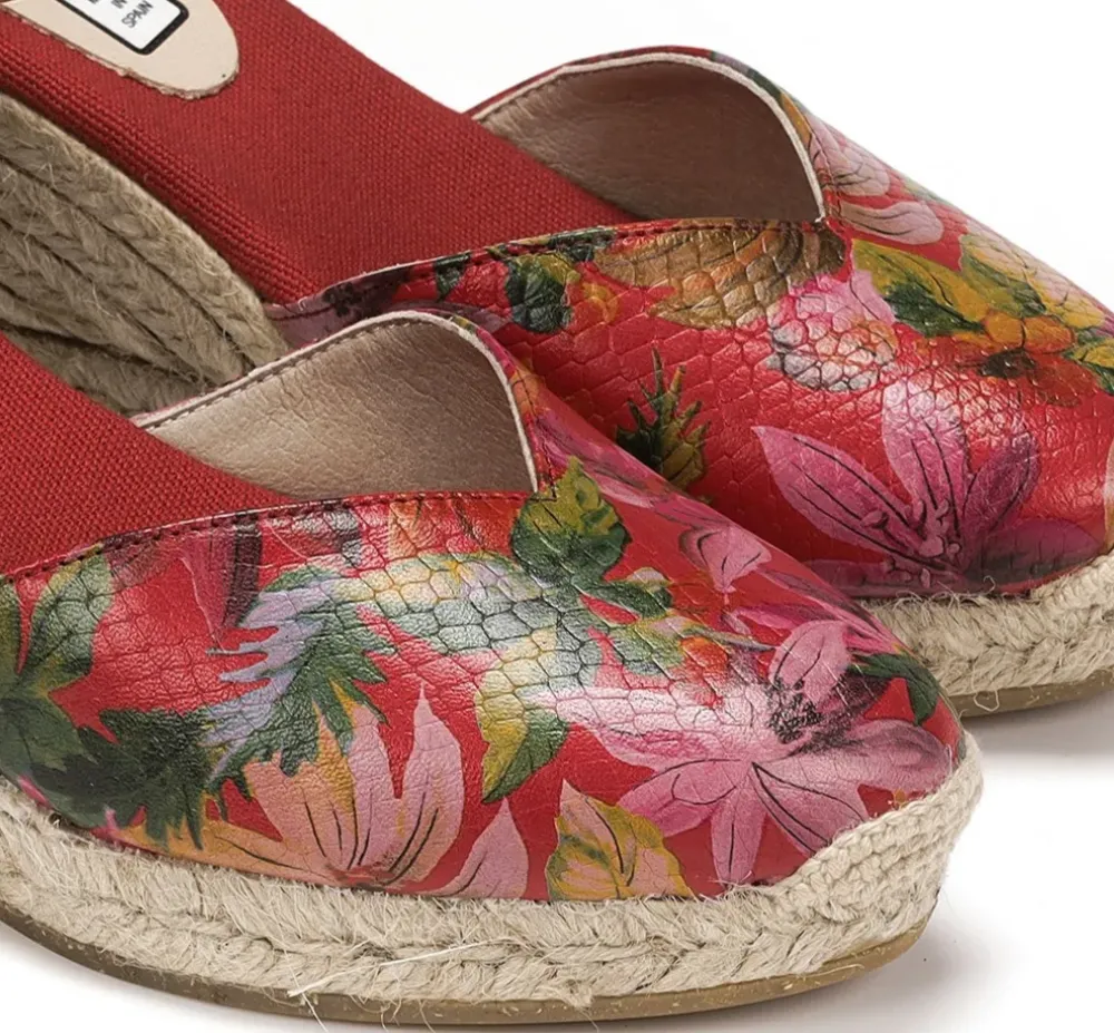 Fluchos Mujer>VISION D8814 Sandalia Roja