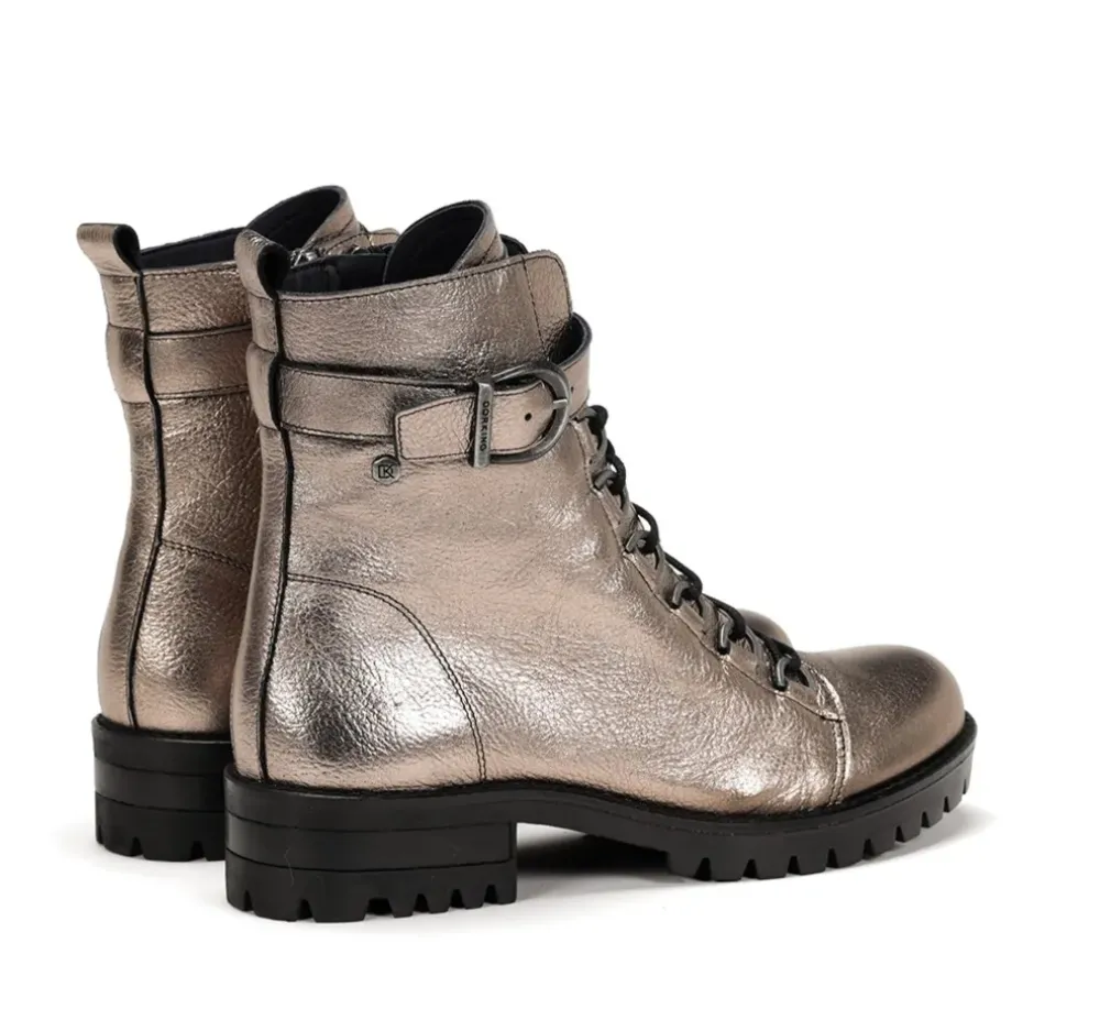 Fluchos Mujer>WALKING D8837 Botín Plata