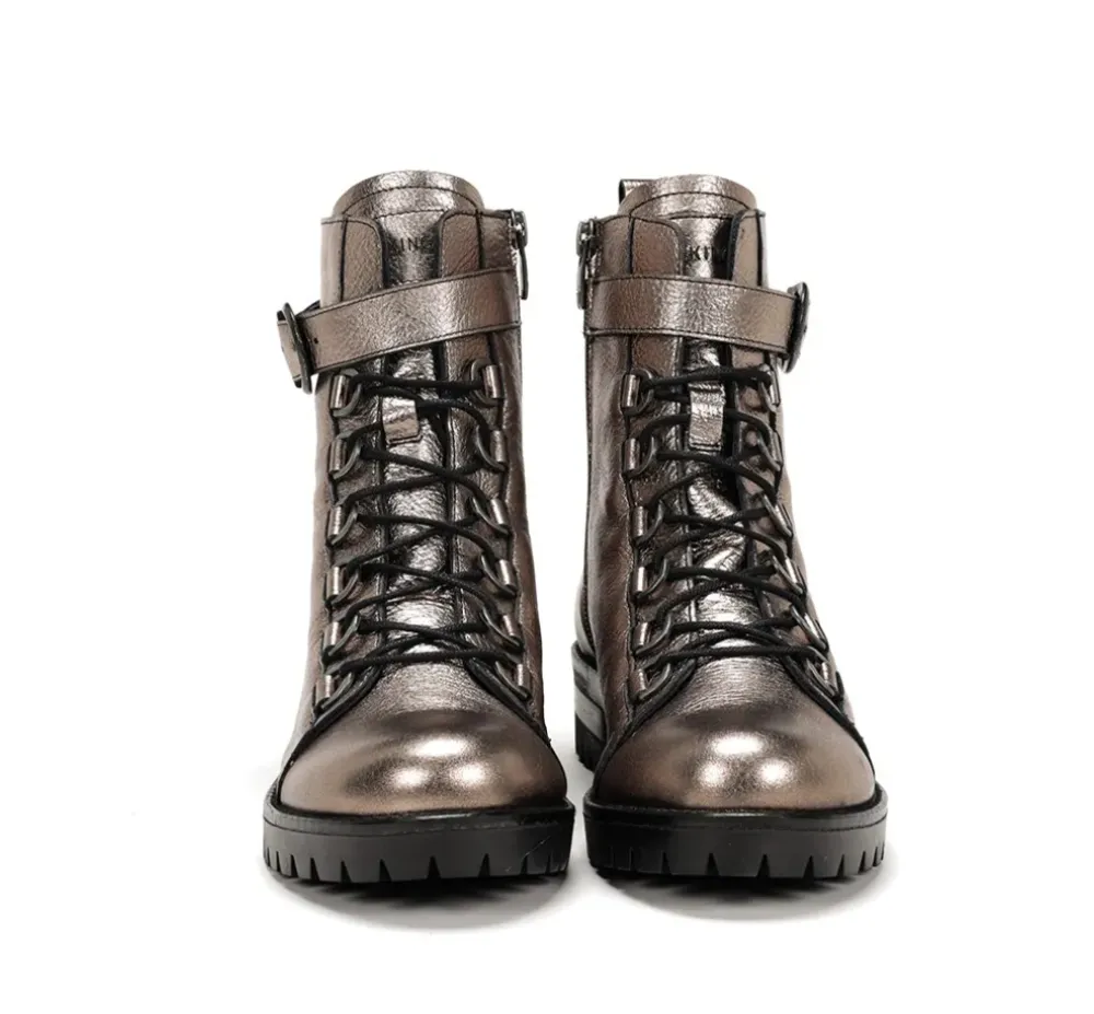 Fluchos Mujer>WALKING D8837 Botín Plata
