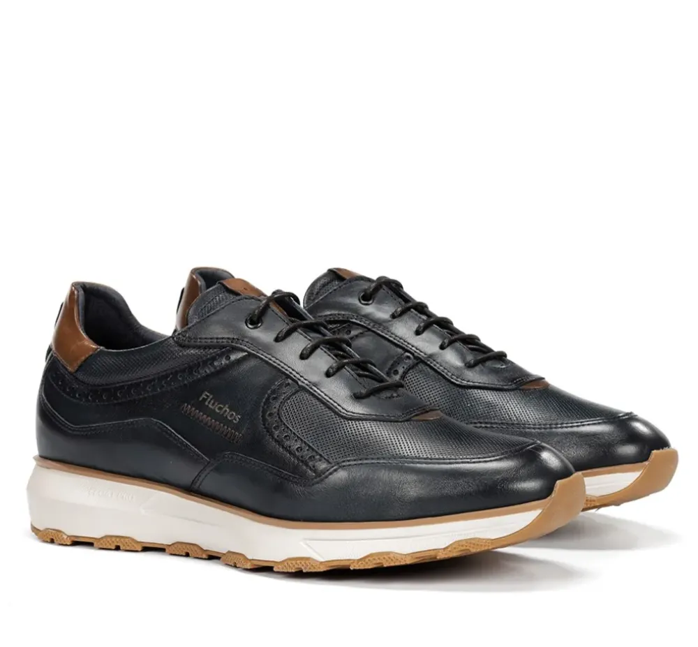 Fluchos Light|Calzado Casual>WALTER F2082 Deportivo Azul