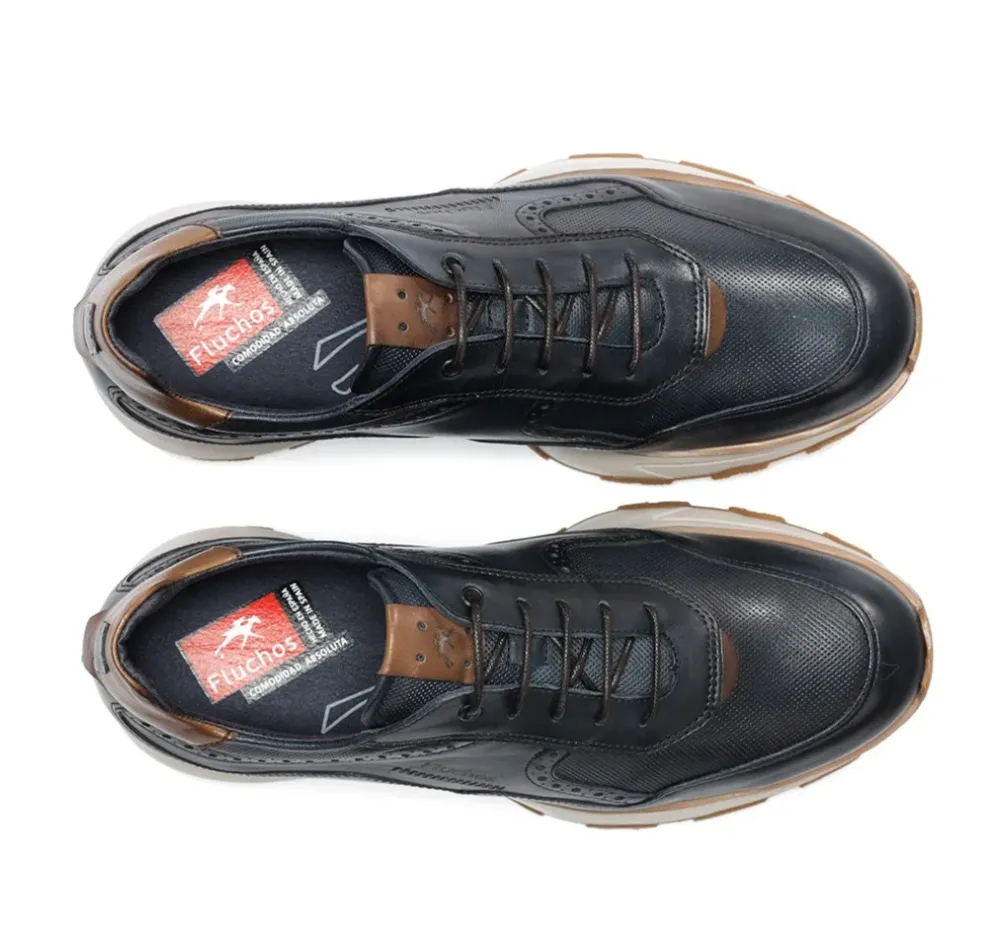 Fluchos Light|Calzado Casual>WALTER F2082 Deportivo Azul