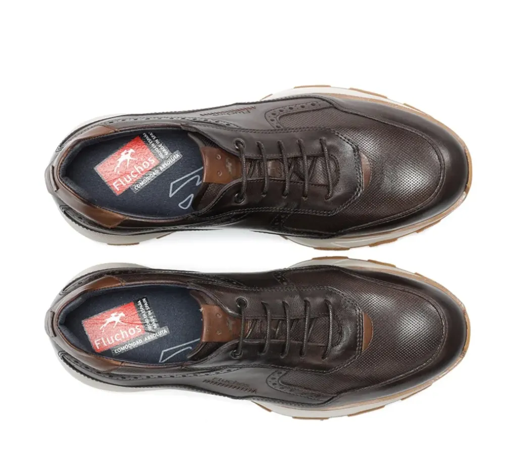 Fluchos Light|Calzado Casual>WALTER F2082 Deportivo Marrón