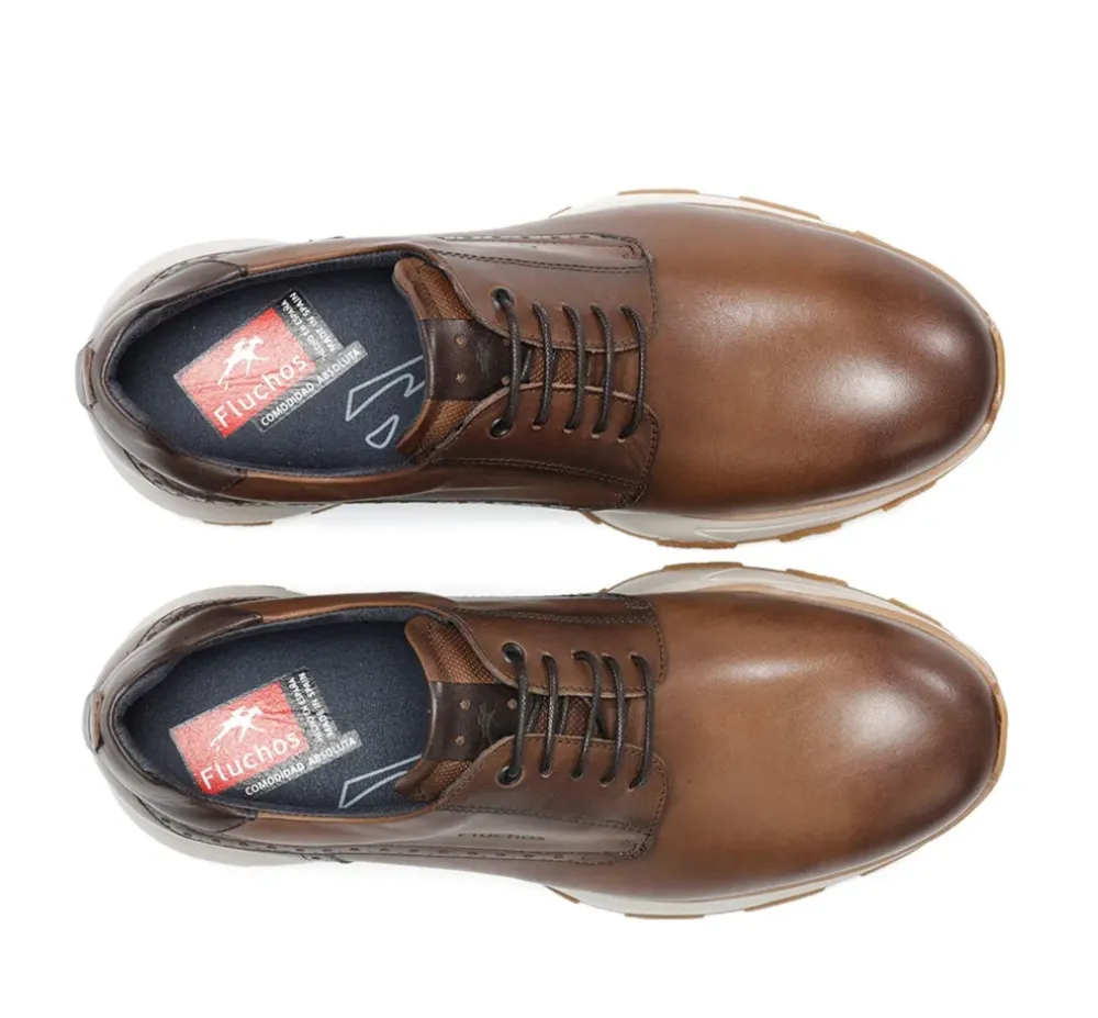 Fluchos Light|Calzado Casual>WALTER F2078 Zapato Marrón
