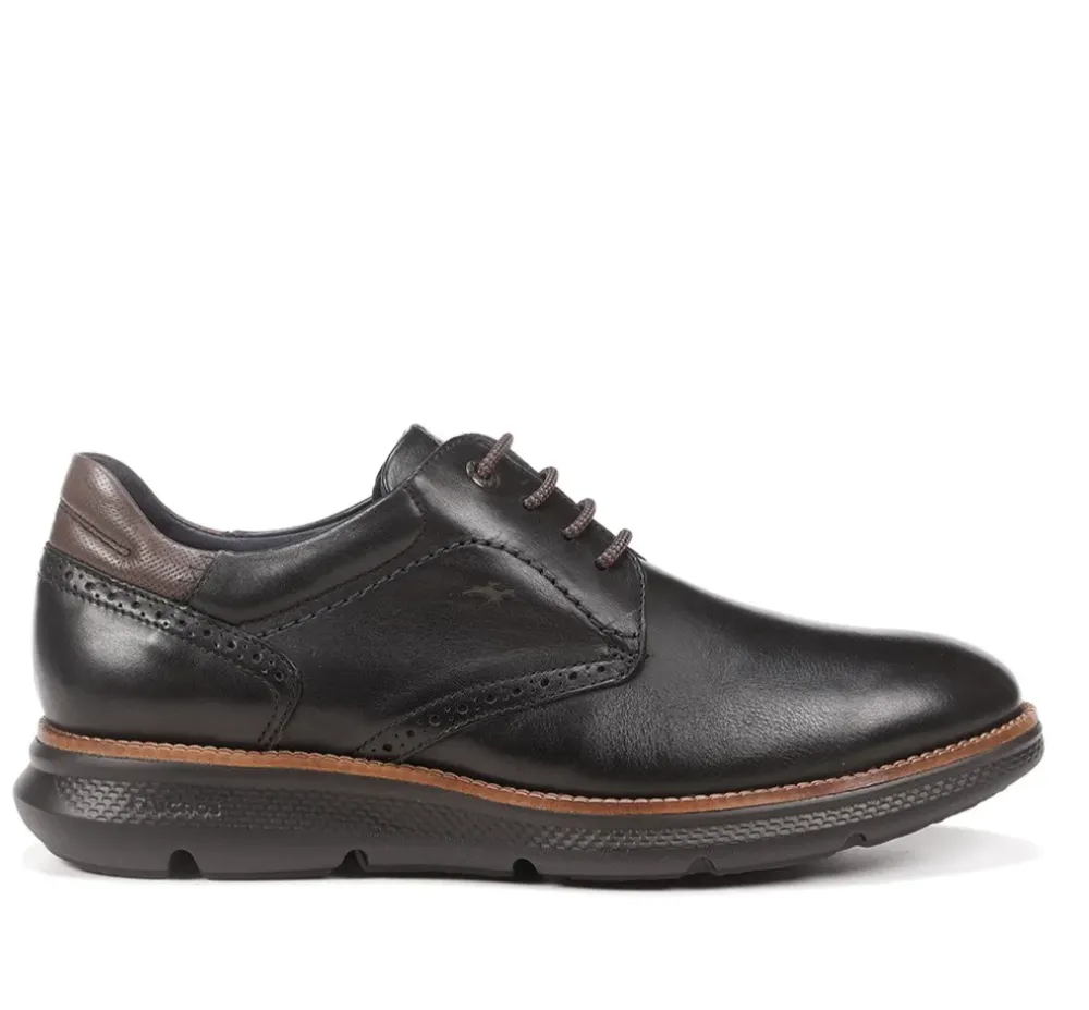 Fluchos Light|Calzado Casual>WILLIAM F1351 Zapato Negro