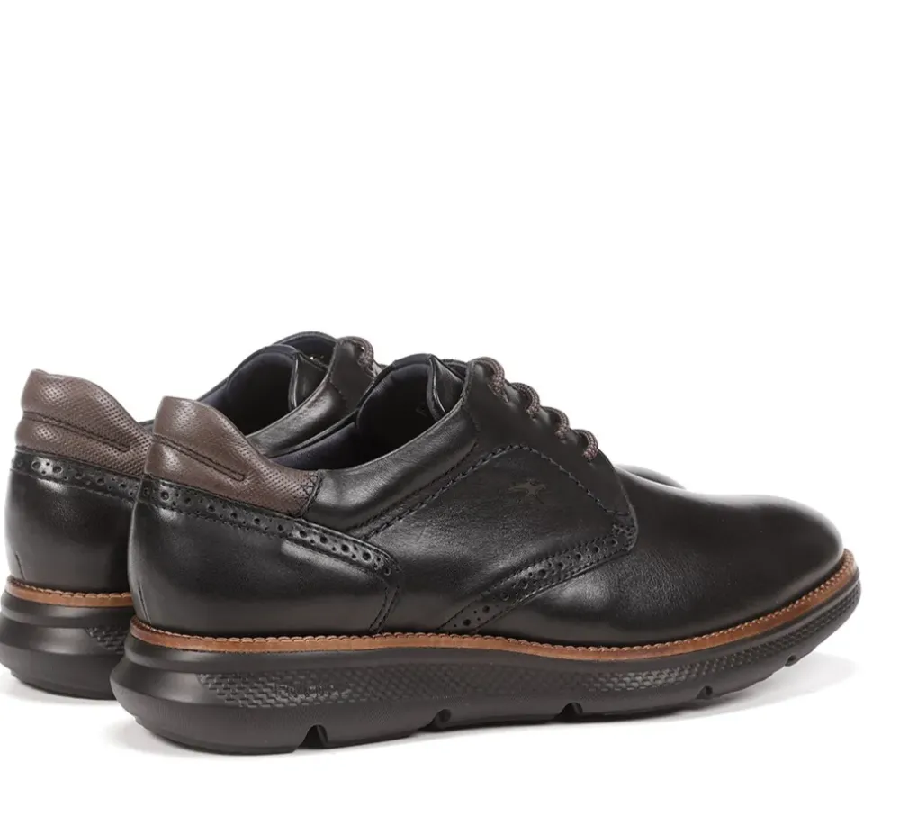 Fluchos Light|Calzado Casual>WILLIAM F1351 Zapato Negro
