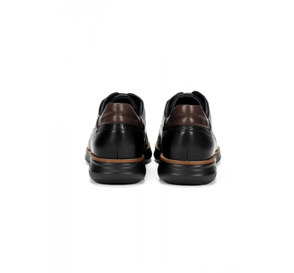 Fluchos Light|Calzado Casual>WILLIAM F1351 Zapato Negro