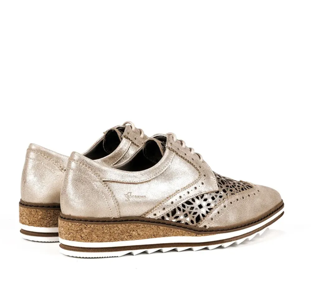 Fluchos Mujer>YAIZA D7878 Zapato Beige