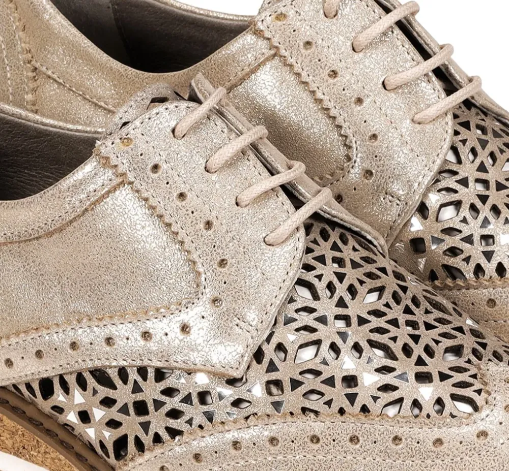 Fluchos Mujer>YAIZA D7878 Zapato Beige