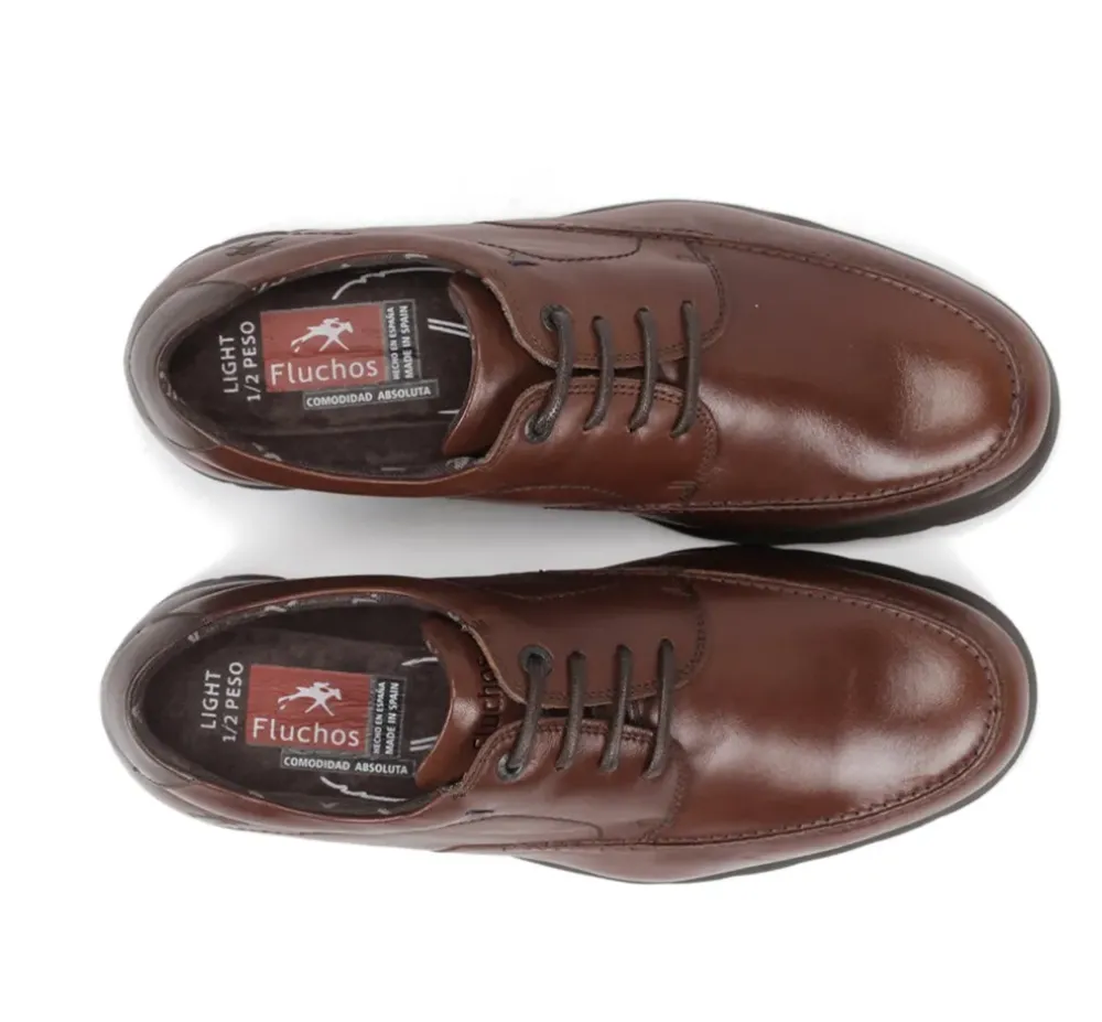 Fluchos Light|Originals>ZETA F0602 Zapato Marrón
